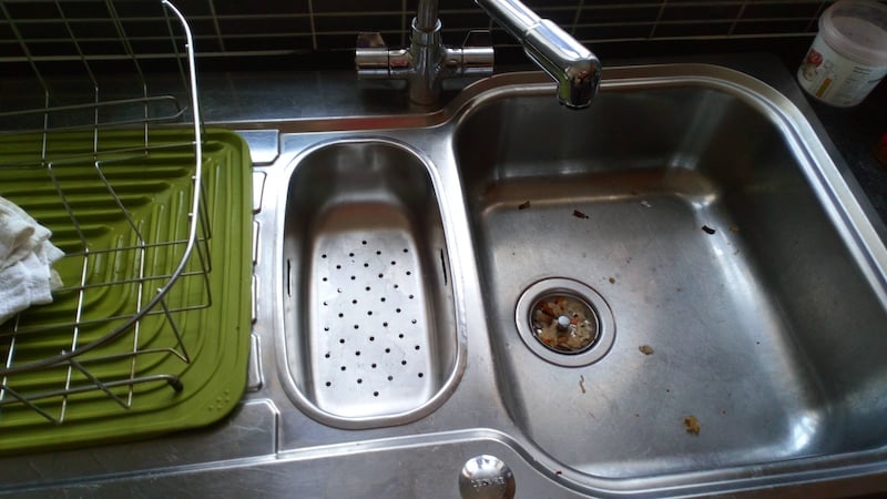 sink before/after